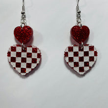 Load image into Gallery viewer, Checkered & Striped Hearts