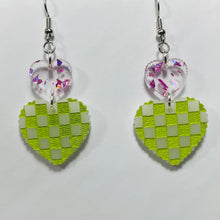 Load image into Gallery viewer, Checkered & Striped Hearts