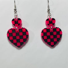 Load image into Gallery viewer, Checkered & Striped Hearts