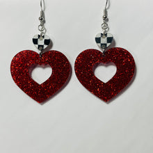 Load image into Gallery viewer, Big Heart Earrings
