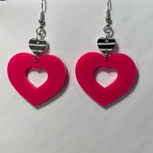 Load image into Gallery viewer, Big Heart Earrings
