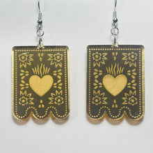 Load image into Gallery viewer, Papel Picado Valentine Earrings
